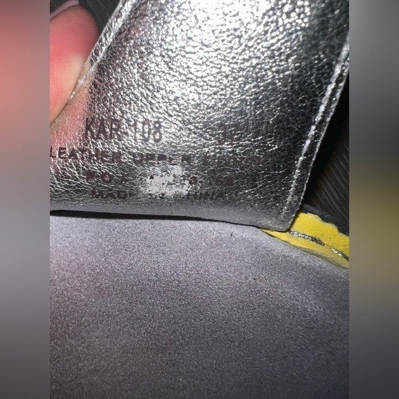 Alegria Karmen Leather "Lemon Mixer" Double Strape Slide Sandals size 7 - Picture 5 of 5